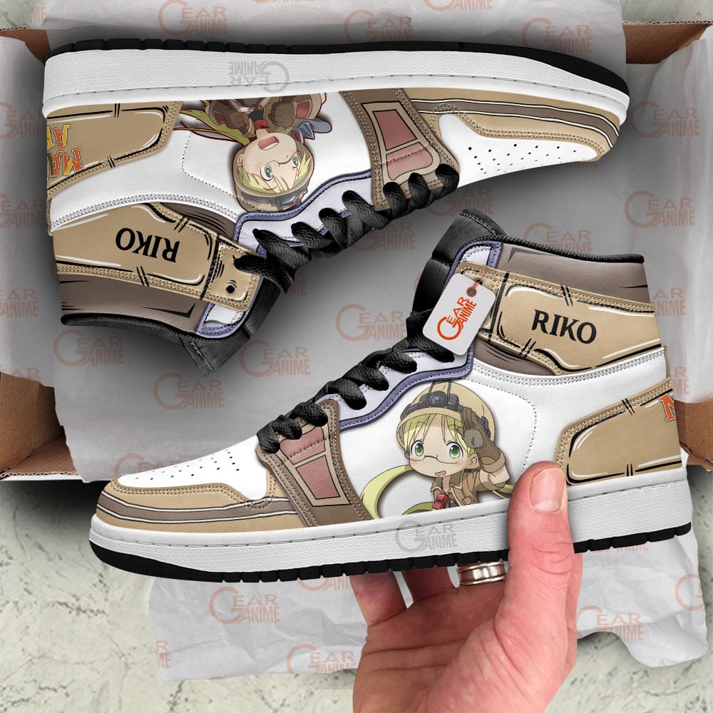 Made In Abyss Riko Anime Shoes, Air Jordan Hightop
