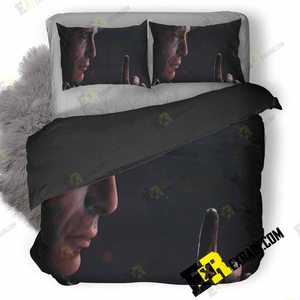 Mads Mikkelsen Death Stranding Ao 3D Customized Duvet Cover Bedding Set