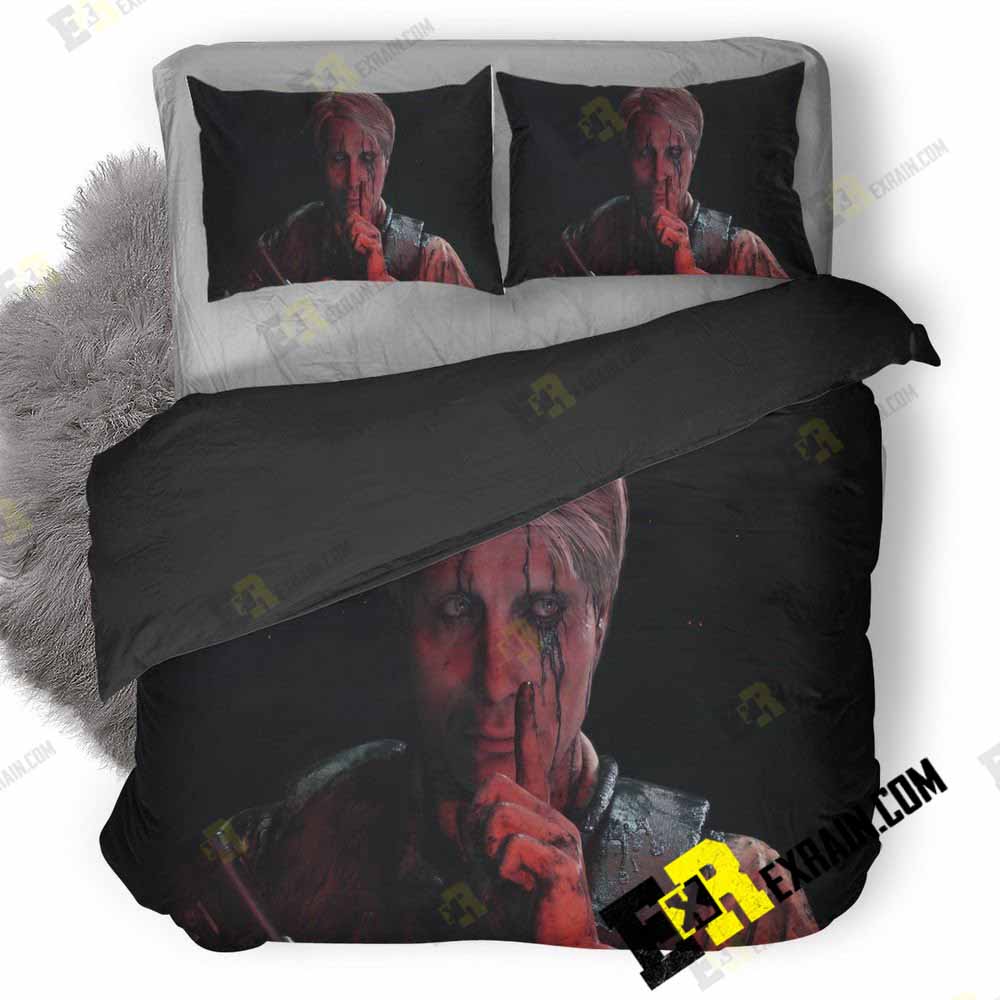 Mads Mikkelsen In Death Strading Ye 3D Customized Duvet Cover Bedding Set