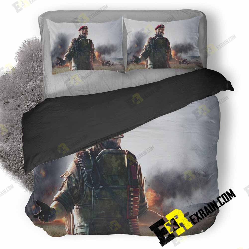 Maestro Tom Clancys Rainbow Six Siege Cx 3D Customized Duvet Cover Bedding Set