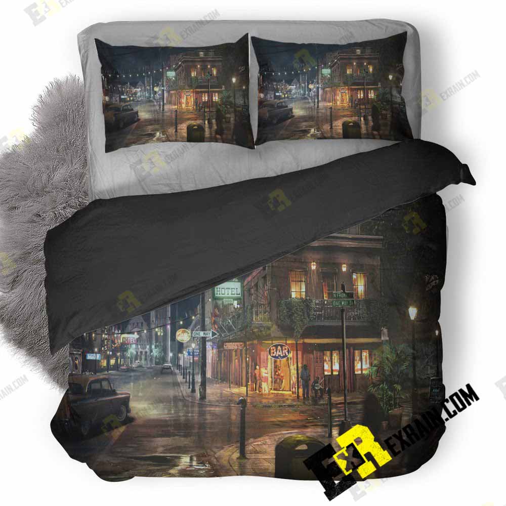 Mafia Artwork Um 3D Customized Duvet Cover Bedding Set