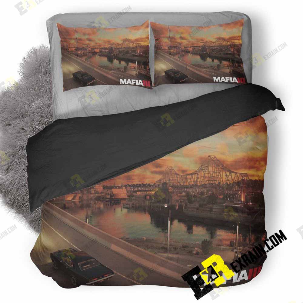 Mafia Game 3D Customized Duvet Cover Bedding Set