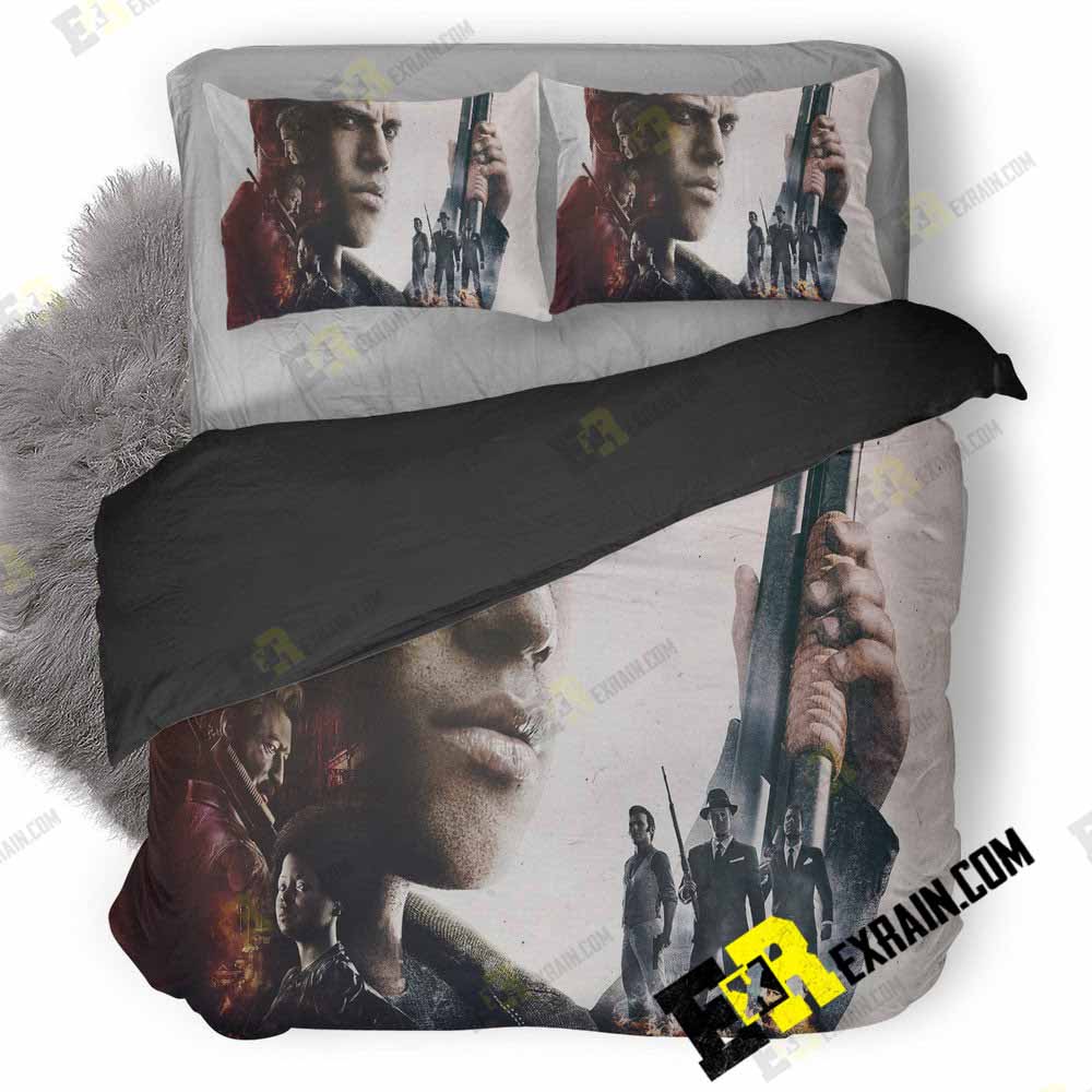 Mafia Pc Game 3D Customized Duvet Cover Bedding Set