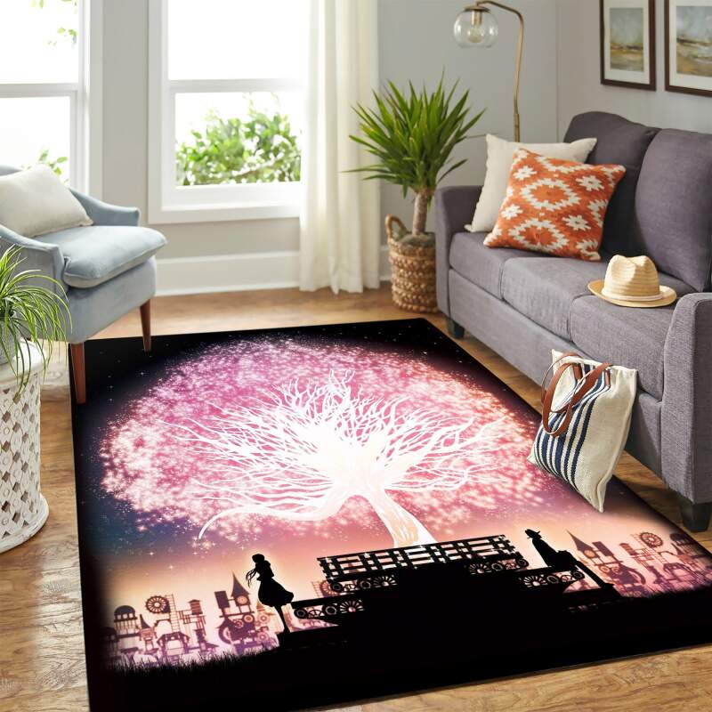 Magical Tree Carpet Floor Area Rectangle Rug