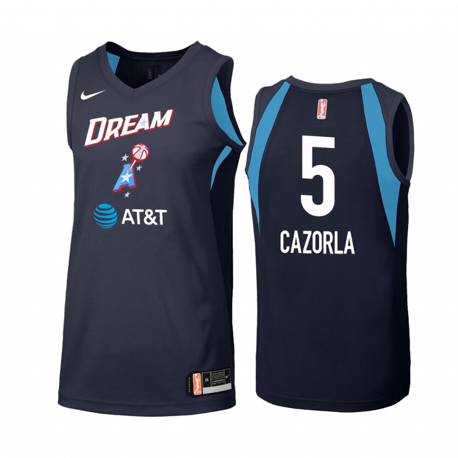 Maite Cazorla WNBA Secondary Women's Navy Jersey