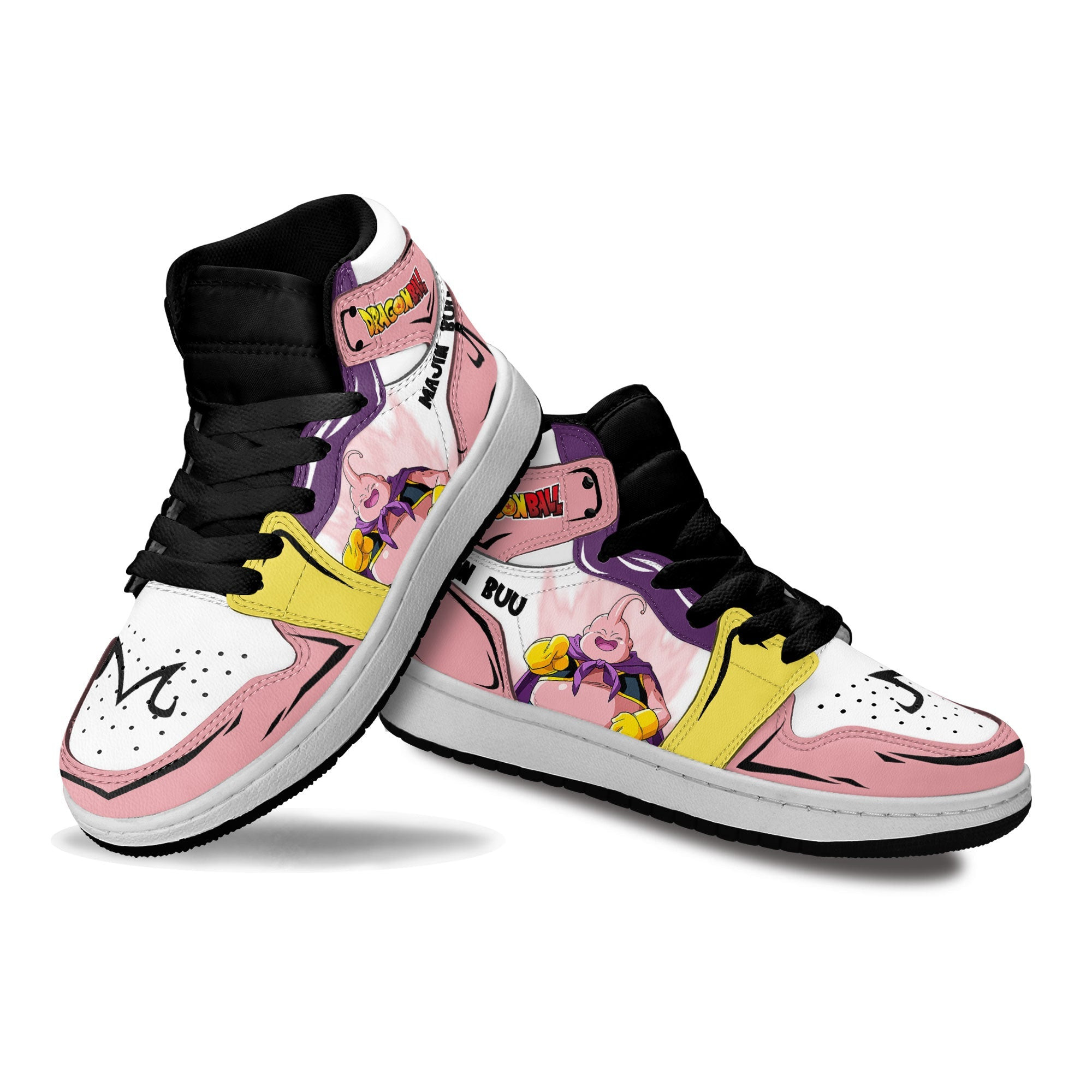 Majin Buu Kids Sneakers Custom Anime Dragon Ball Shoes For Kids