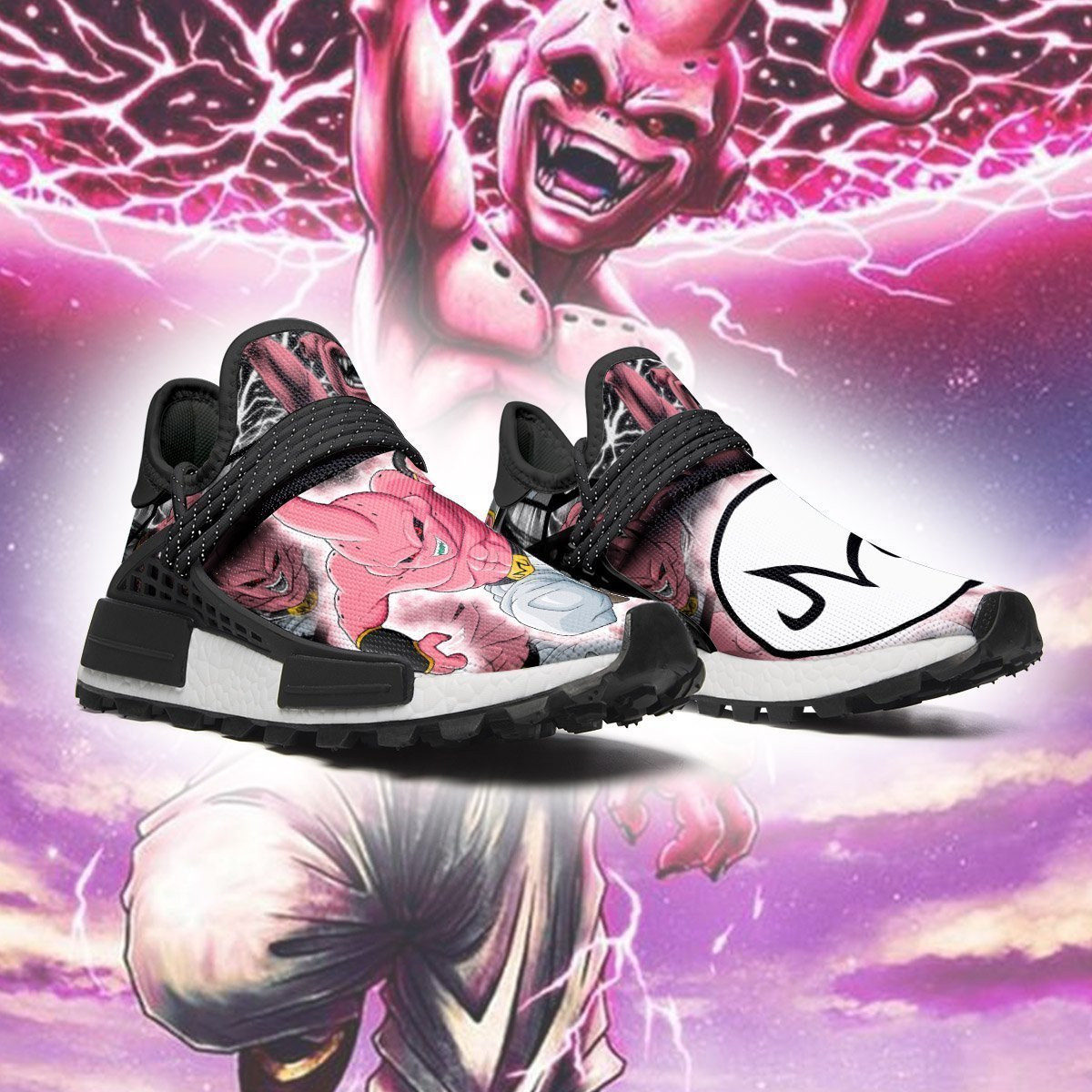 Majin Buu Shoes Symbol Dragon Ball Anime Sneakers, NMD Shoes