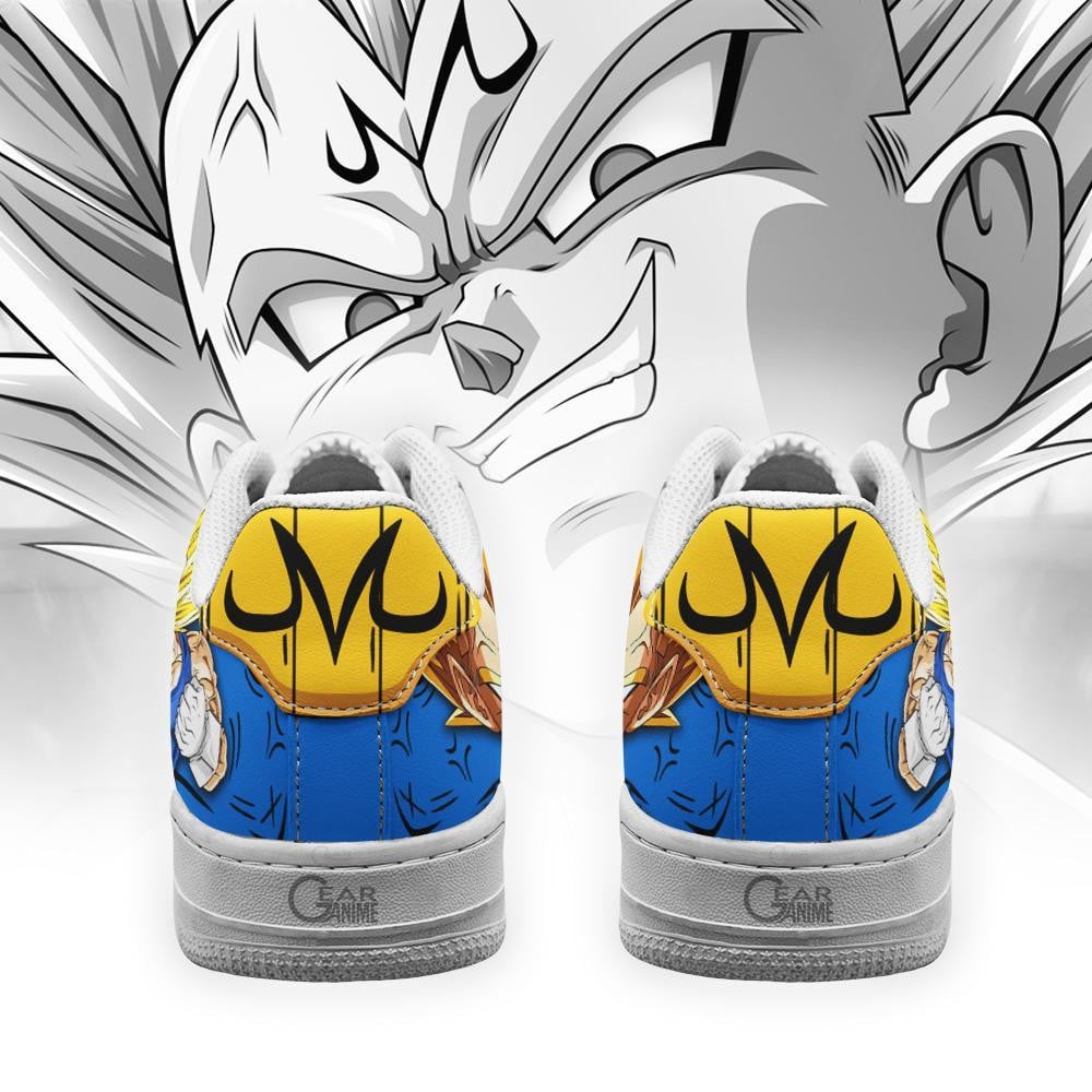 Majin Vegeta Air Sneakers Custom Anime Dragon Ball Shoes