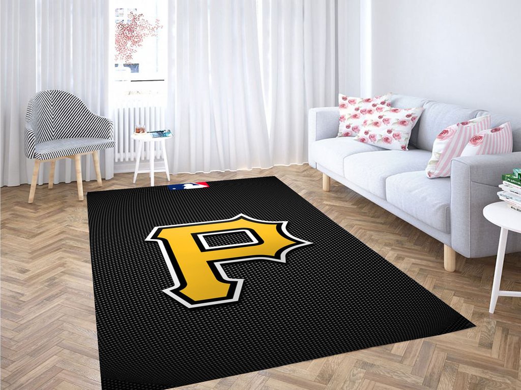Major League Baseball Wallpaper Living Room Modern Carpet Rectangle Rug
