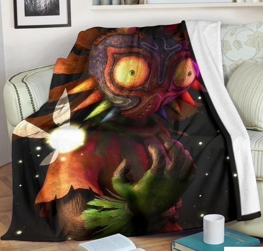 Majoras Zelda Talt Fairy Sherpa Blanket Cozy Blanket Fleece Blanket