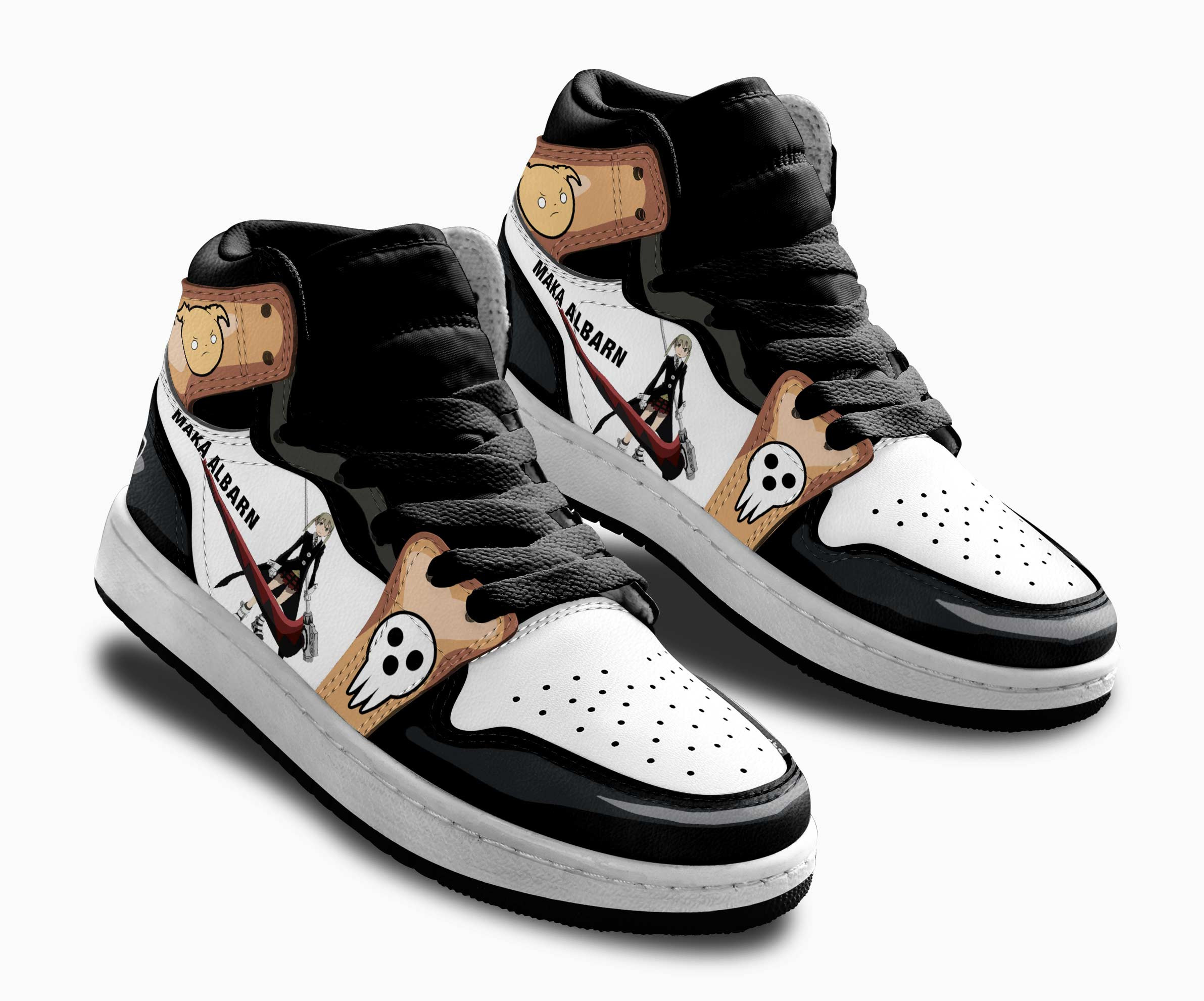 Maka Albarn Kids Sneakers Custom Soul Eater Anime Shoes For Kids