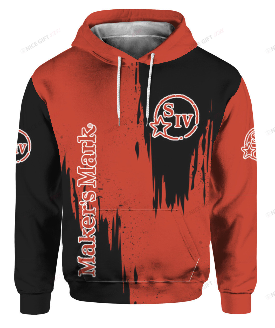 Maker’s Mark 3D Hoodie Gift For Fans