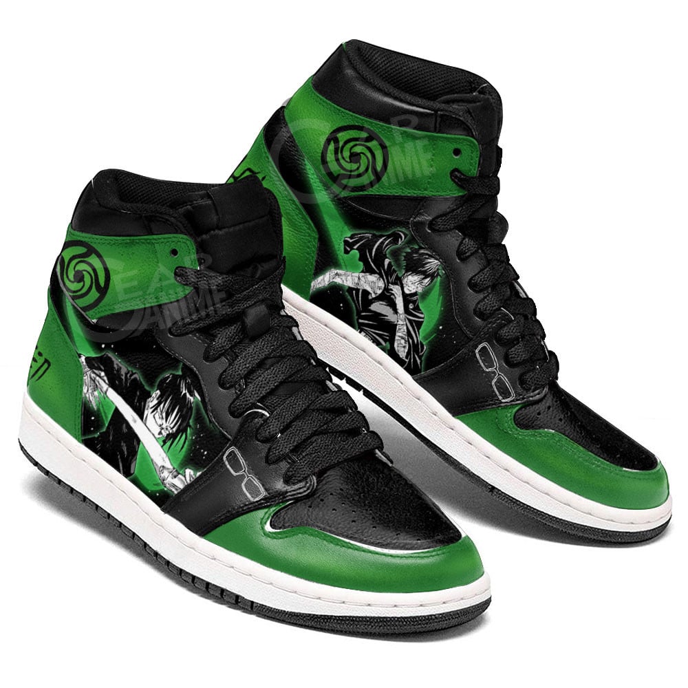 Maki Zenin JD1s Sneakers Jujutsu Kaisen Anime Shoes, Air Jordan Hightop