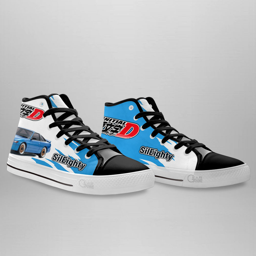 Mako Sato High Top Shoes Initial D Custom Anime Sneakers