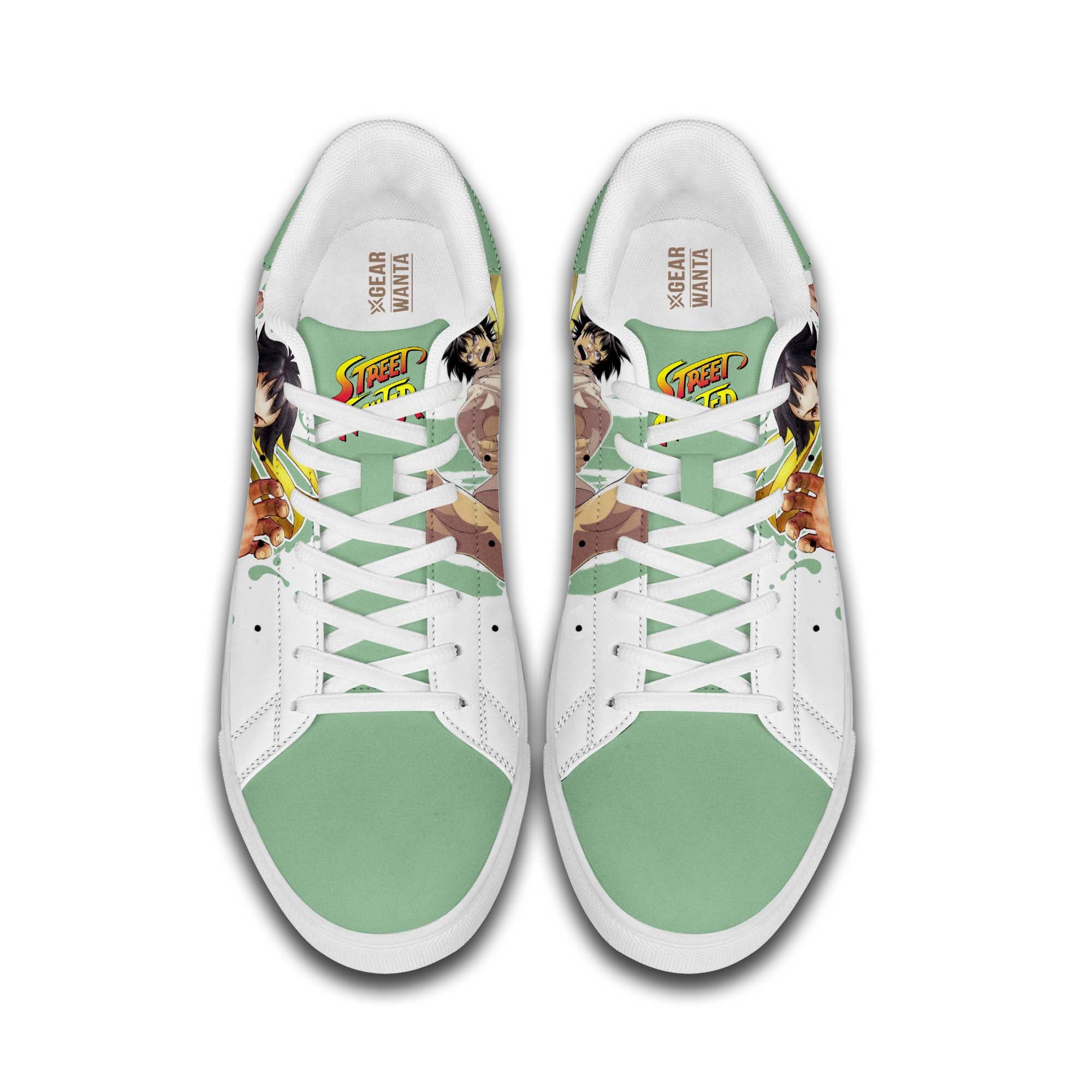 Makoto Skate Shoes Custom Street Fighter Game Shoes