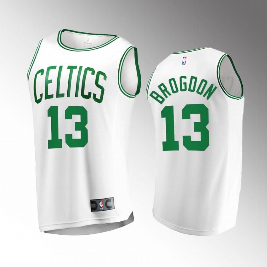Malcolm Brogdon 13 Boston Celtics White Jersey Fast Break 2022-23 Association