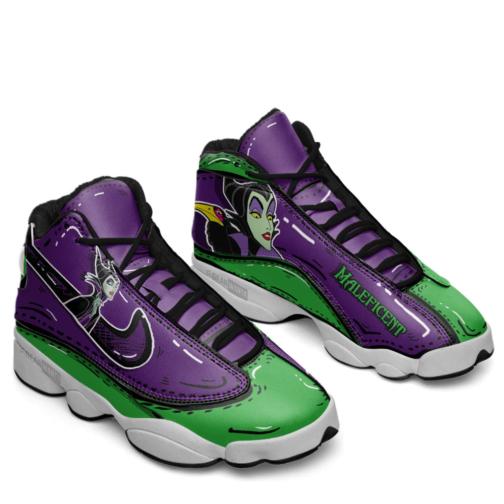 Maleficent JD13 Sneakers Comic Style Custom Shoes