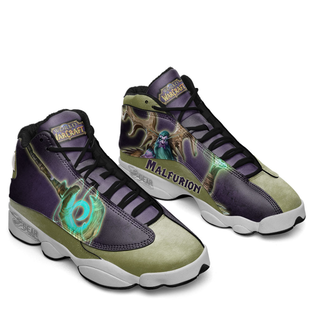 Malfurion JD13 Sneakers World Of Warcraft Custom Shoes For Fans