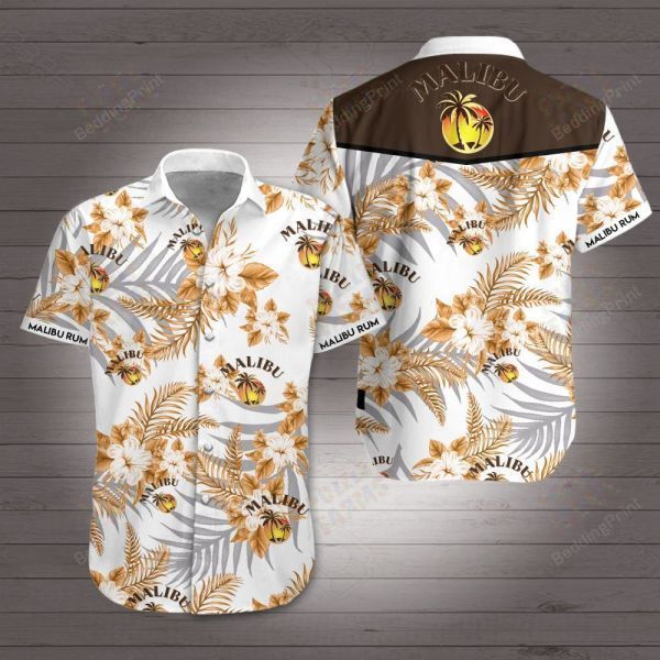 Malibu Rum Hawaiian Shirt
