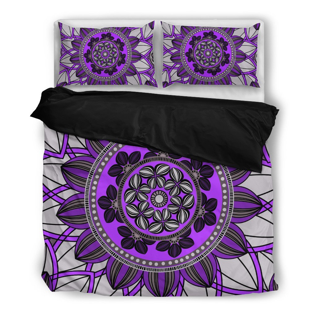 Mandala 3D Customized Duvet Cover Bedding Set