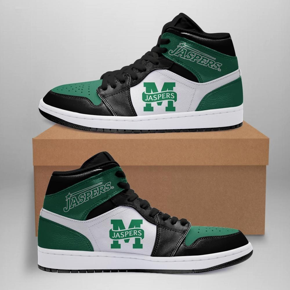 Manhattan Jaspers NCAA Fashion The best Sneakers Basketball Shoes Leather High Top Air Jordan Sneaker, Air Jordan Hightop