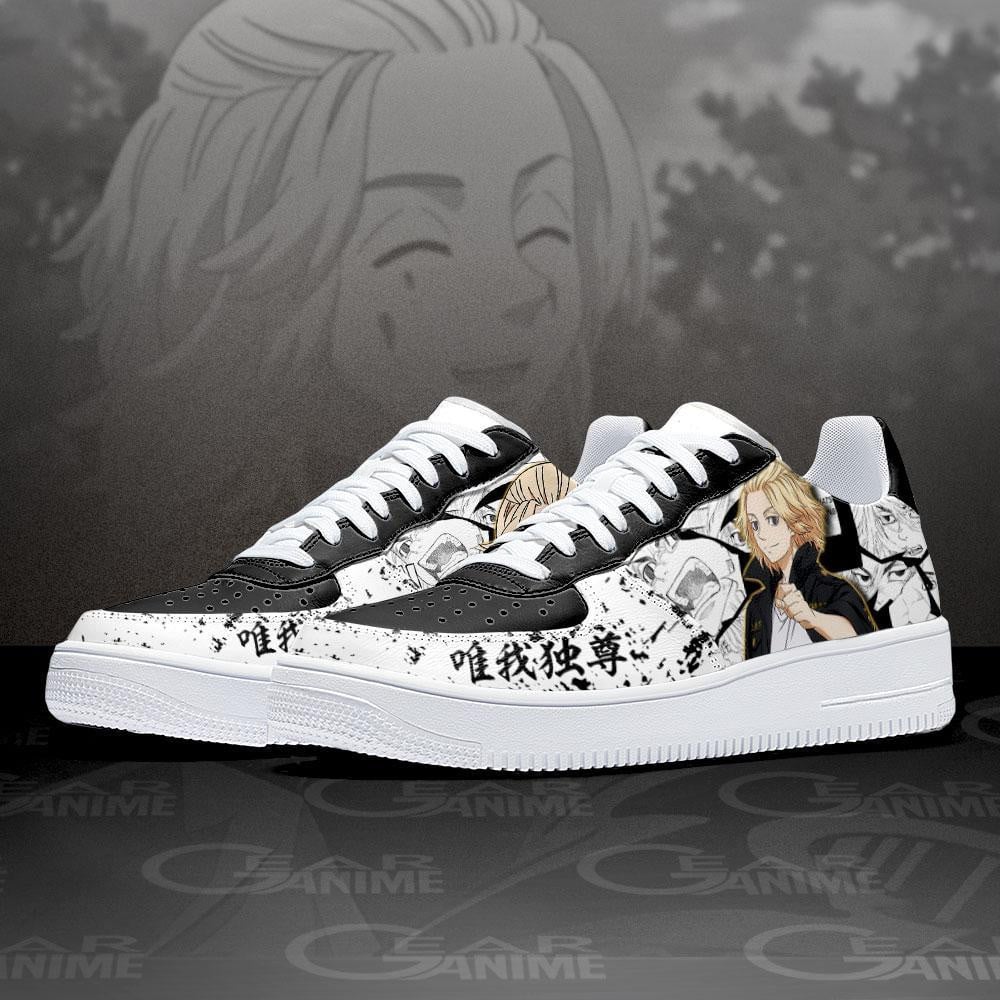 Manjirou Sano Mikey Air Sneakers Custom Anime Tokyo Revengers Shoes