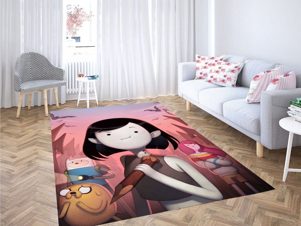 Marceline Cute Adventure Time Living Room Modern Carpet Rectangle Rug