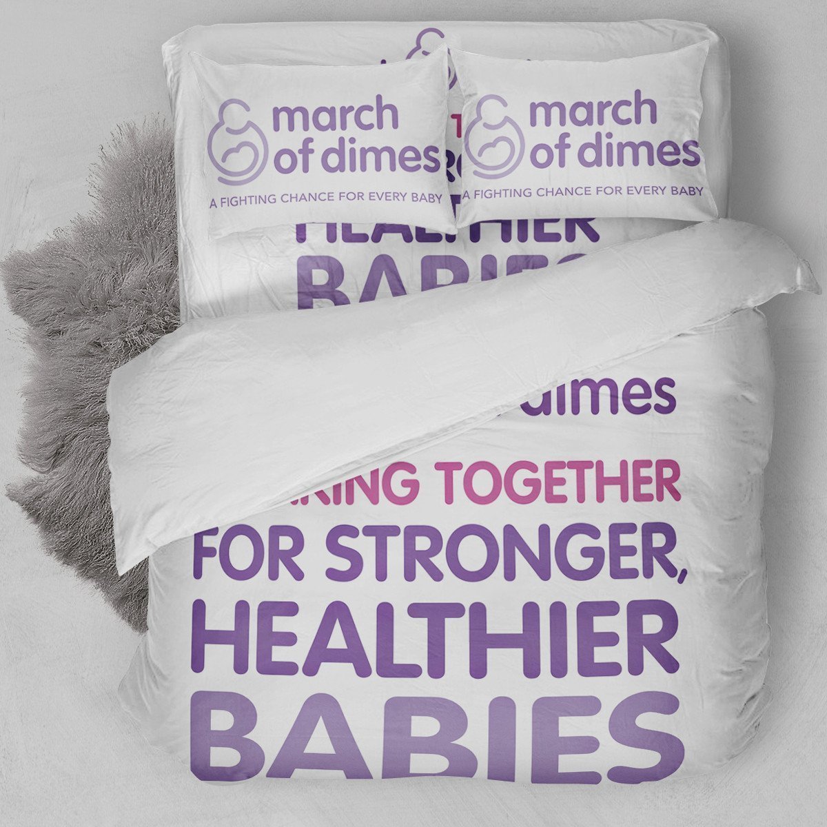 March Of Dimes Duvet Cover Bedding Set