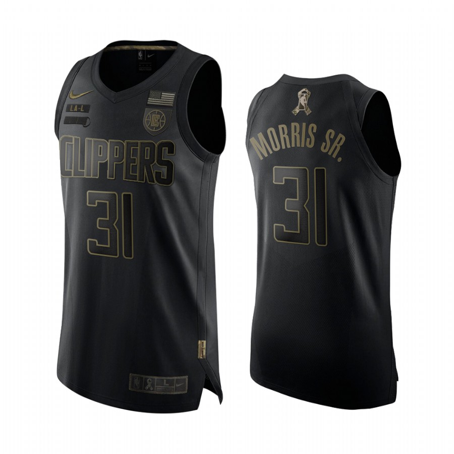 Marcus Morris Sr. LA Clippers 2020 Salute To Service Black Jersey