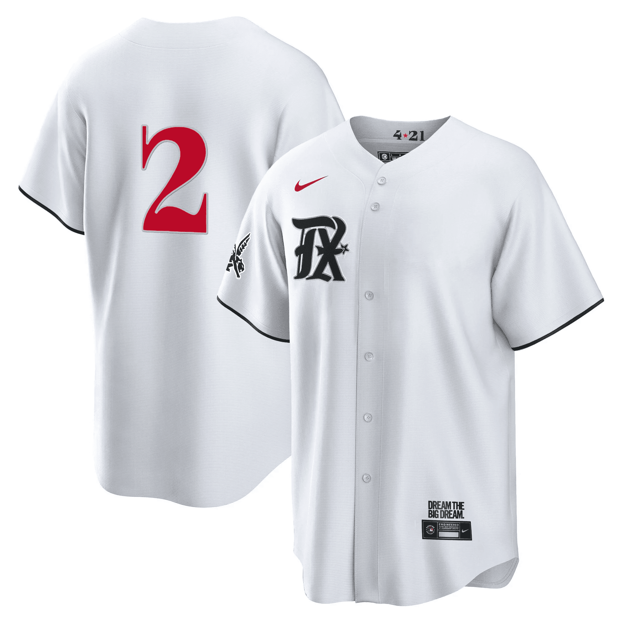 Marcus Semien Men's Texas Rangers 2023 City Connect Collection Cool White Jersey - All Stitched