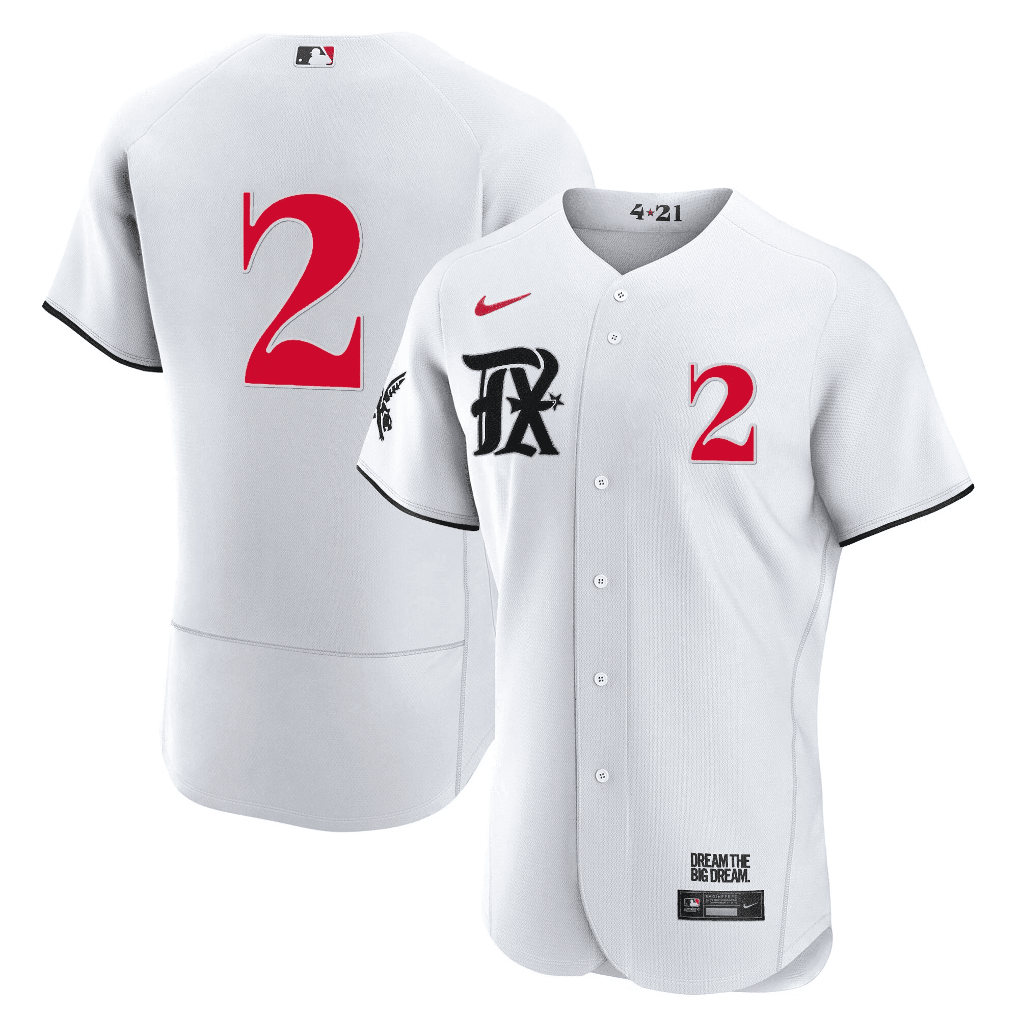 Marcus Semien Men's Texas Rangers 2023 City Connect Collection Flex White Jersey - All Stitched