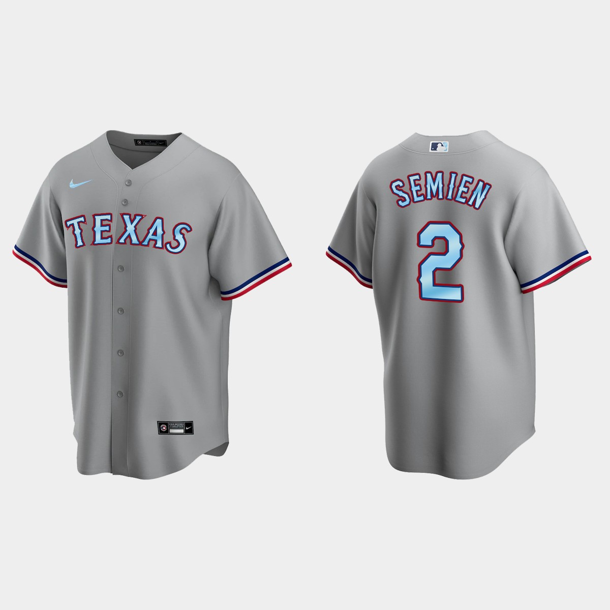 Marcus Semien Texas Rangers 2022 Father's Day Jersey - Gray