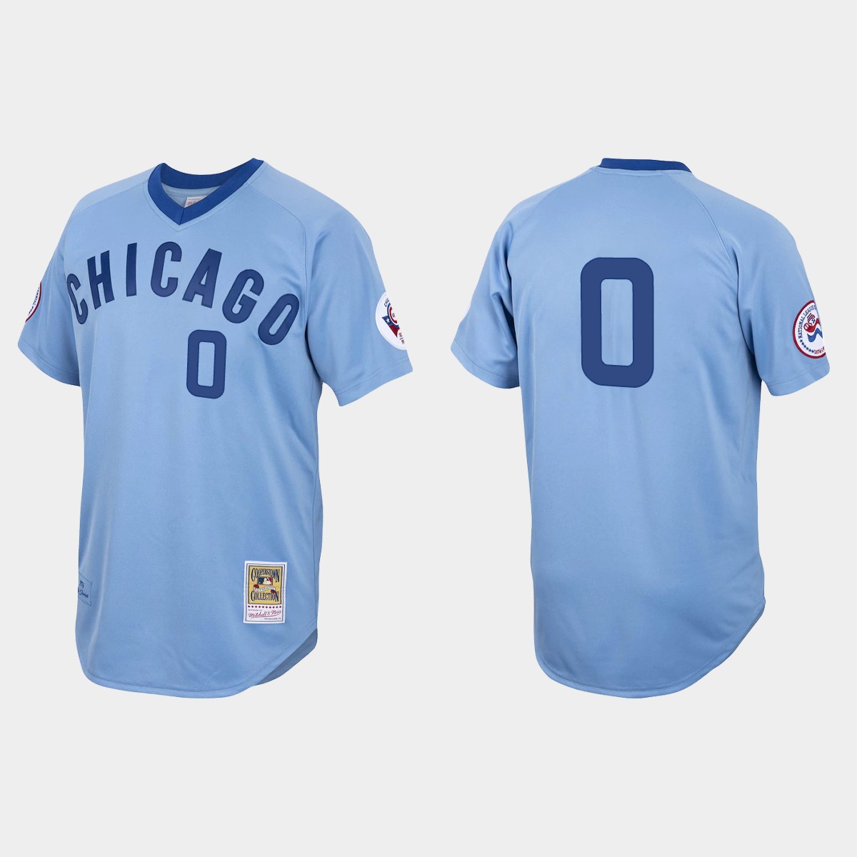 Marcus Stroman Chicago Cubs 1976 Cooperstown Jersey - Light Blue