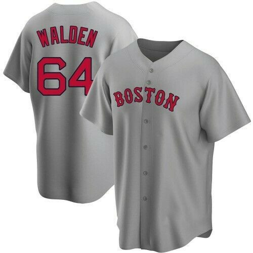 Marcus Walden #64 Boston Red Sox Gray Ver1 All Over Print Baseball Jersey For Fans