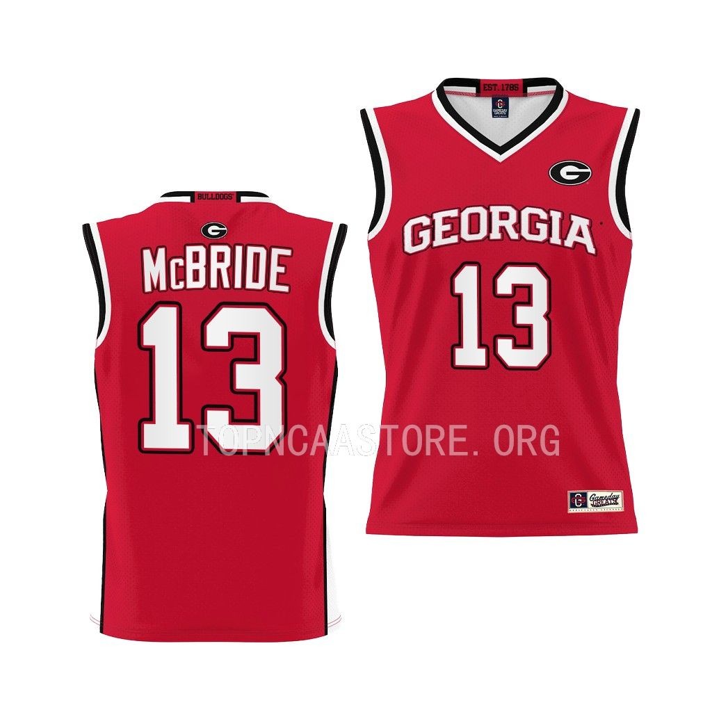 Mardrez McBride Georgia Bulldogs Red College Pick-A-Player Youth Jersey