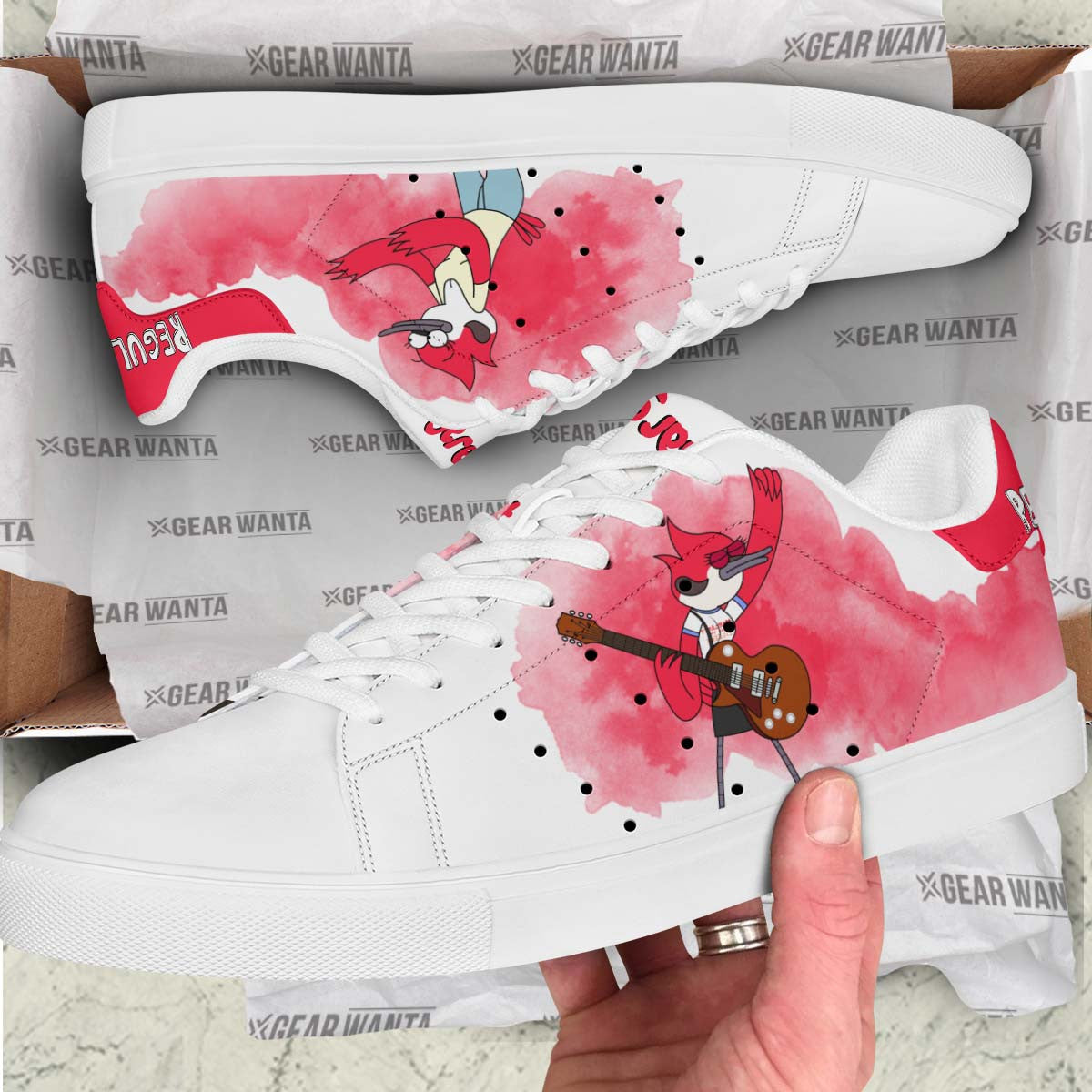 Margaret Smith Regular Show Skate Shoes Custom Color Cartoon Sneakers
