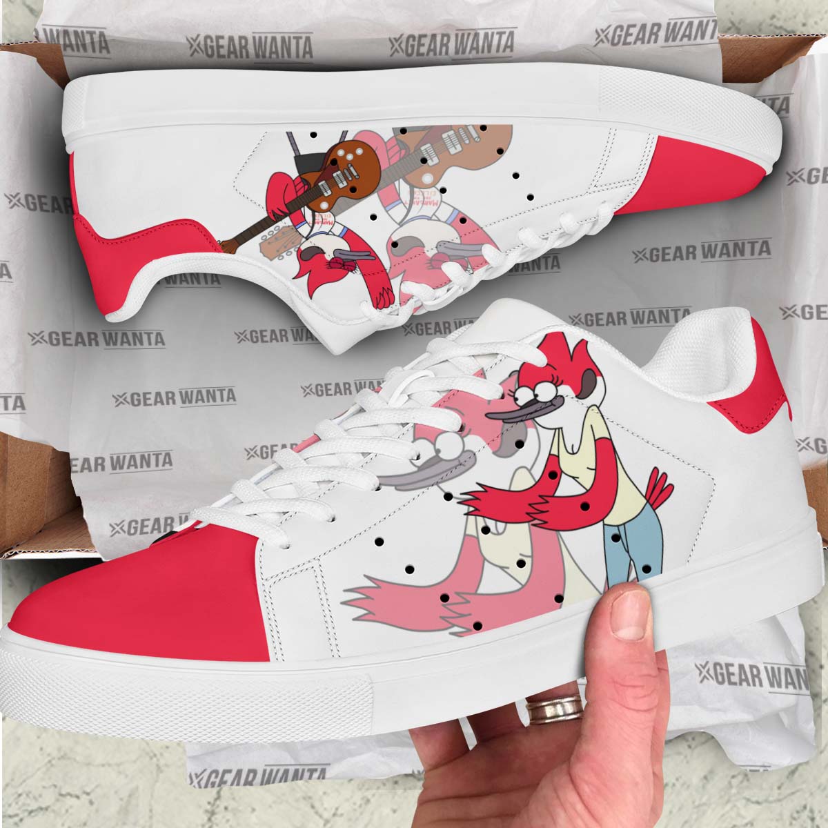 Margaret Smith Skate Shoes Custom Regular Show Cartoon Cartoon Sneakers