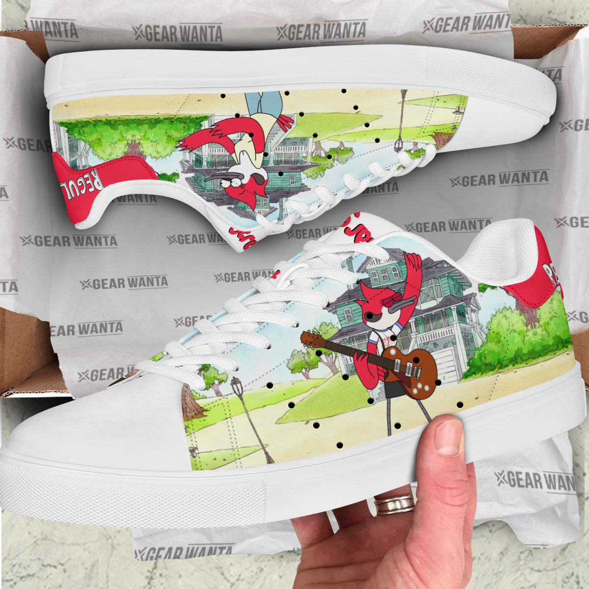 Margaret Smith Skate Shoes Custom Regular Show Cartoon Fans