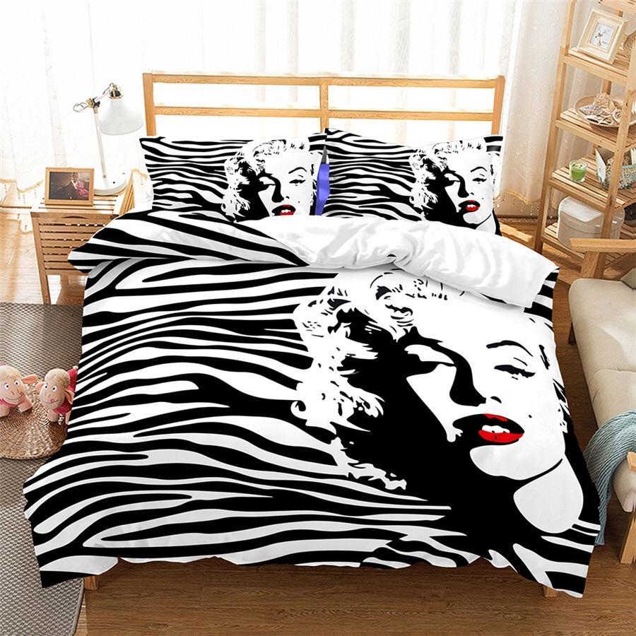 Marilyn Monroe 3D Customized Duvet Cover Bedding Set