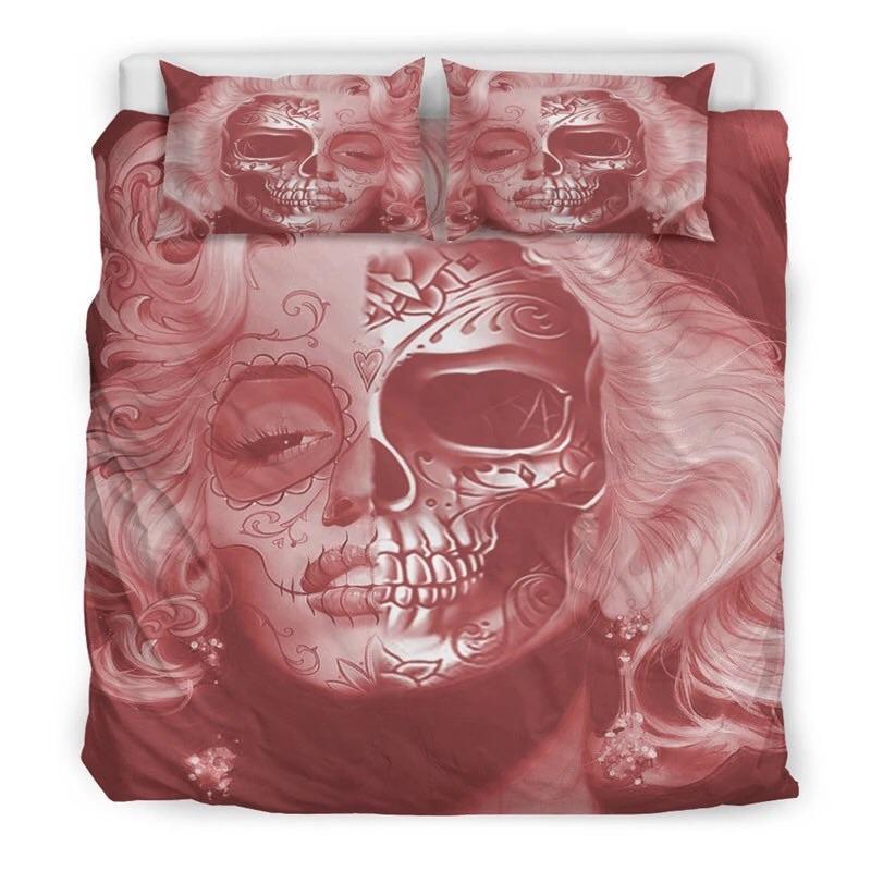Marilyn Monroekull 3D Customized Duvet Cover Bedding Set