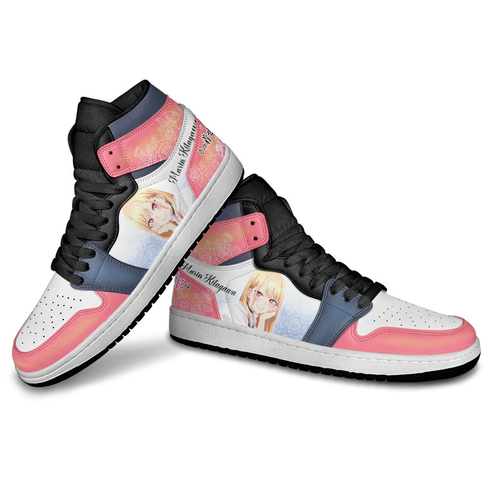Marin Kitagawa JD1s Sneakers My Dress-Up Darling Anime Shoes, Air Jordan Hightop