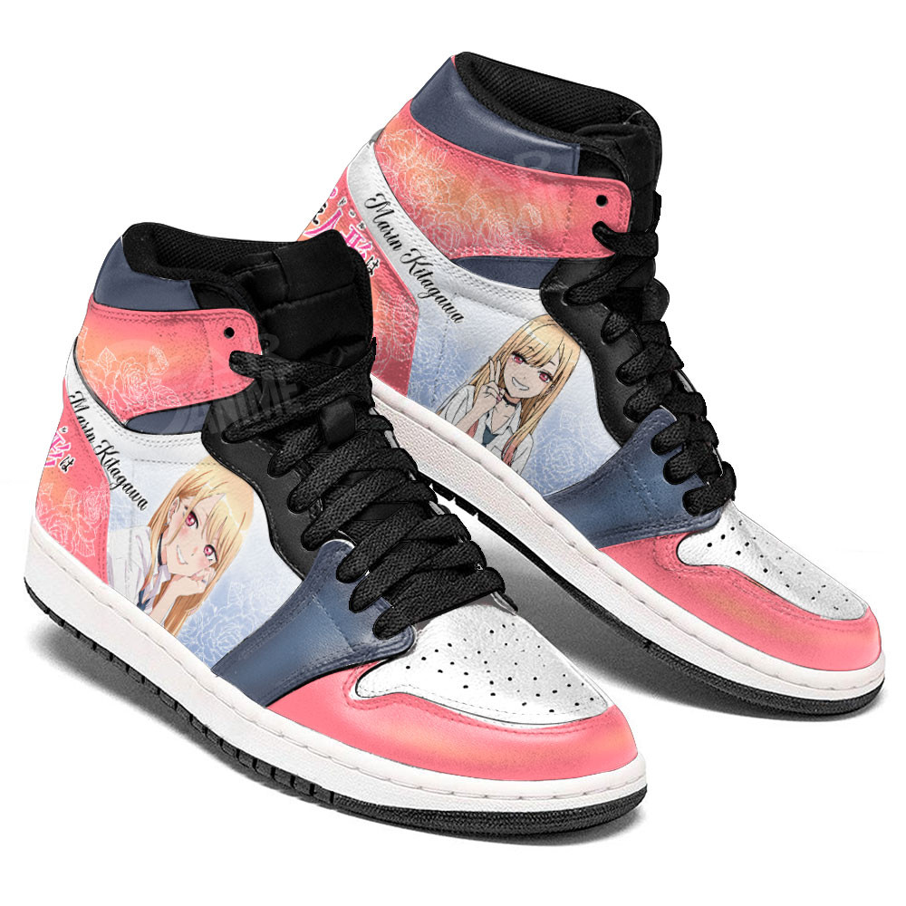 Marin Kitagawa JD1s Sneakers My Dress-Up Darling Anime Shoes, Air Jordan Hightop