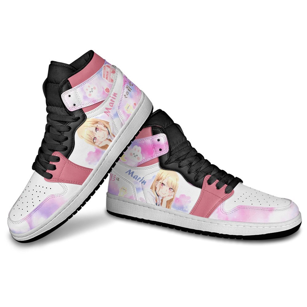 Marin Kitagawa JD1s Sneakers My Dress-Up Darling Anime Shoes Gift For Fans, Air Jordan Hightop