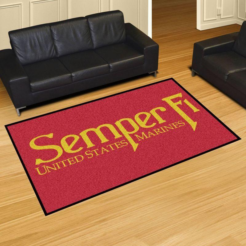 Marines Area Rectangle Rug