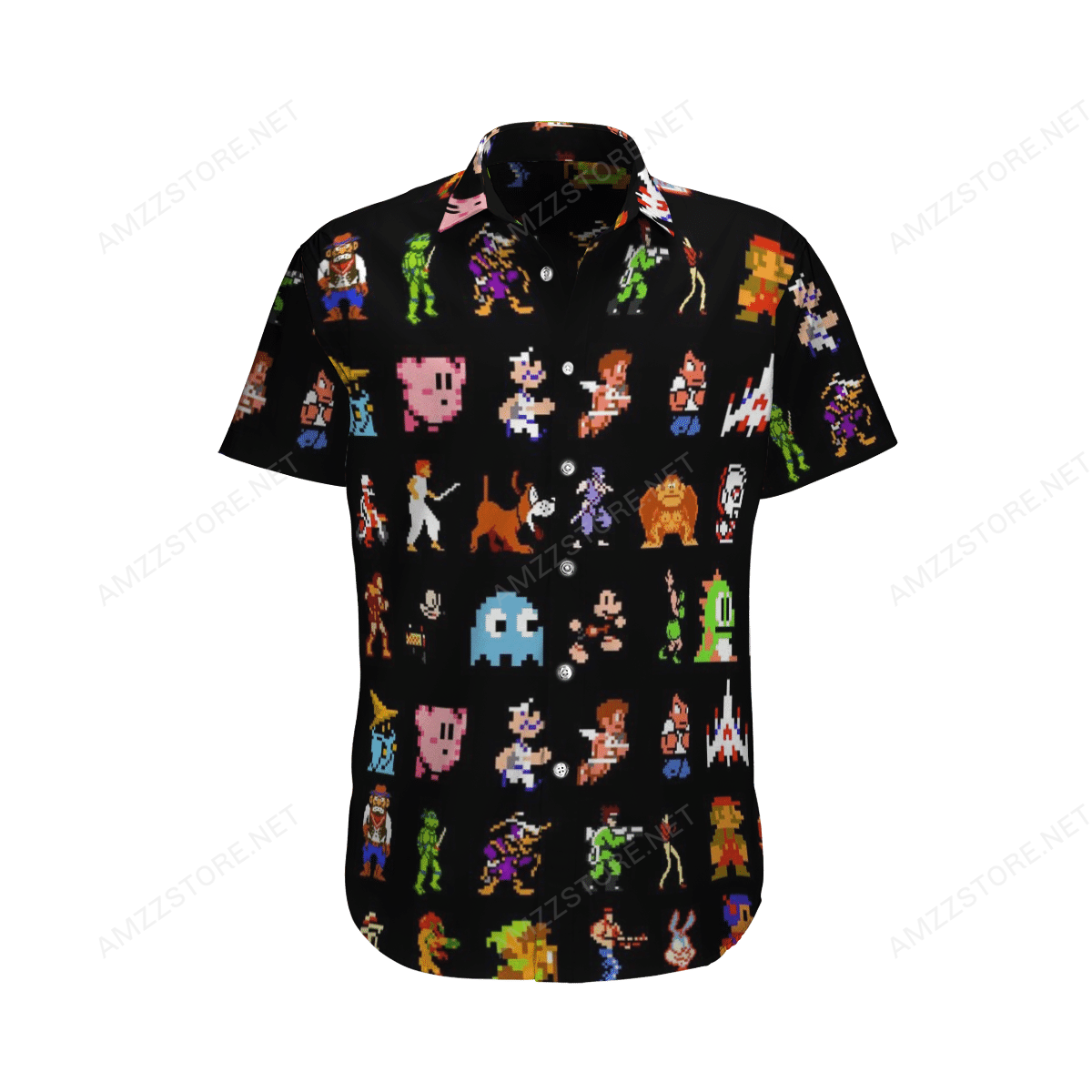 Mario Retro Game NES Games Hawaiian Shirt