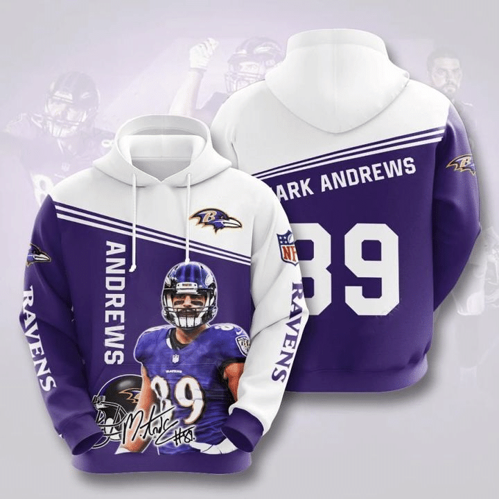 mark andrews baltimore ravens 3D Hoodie