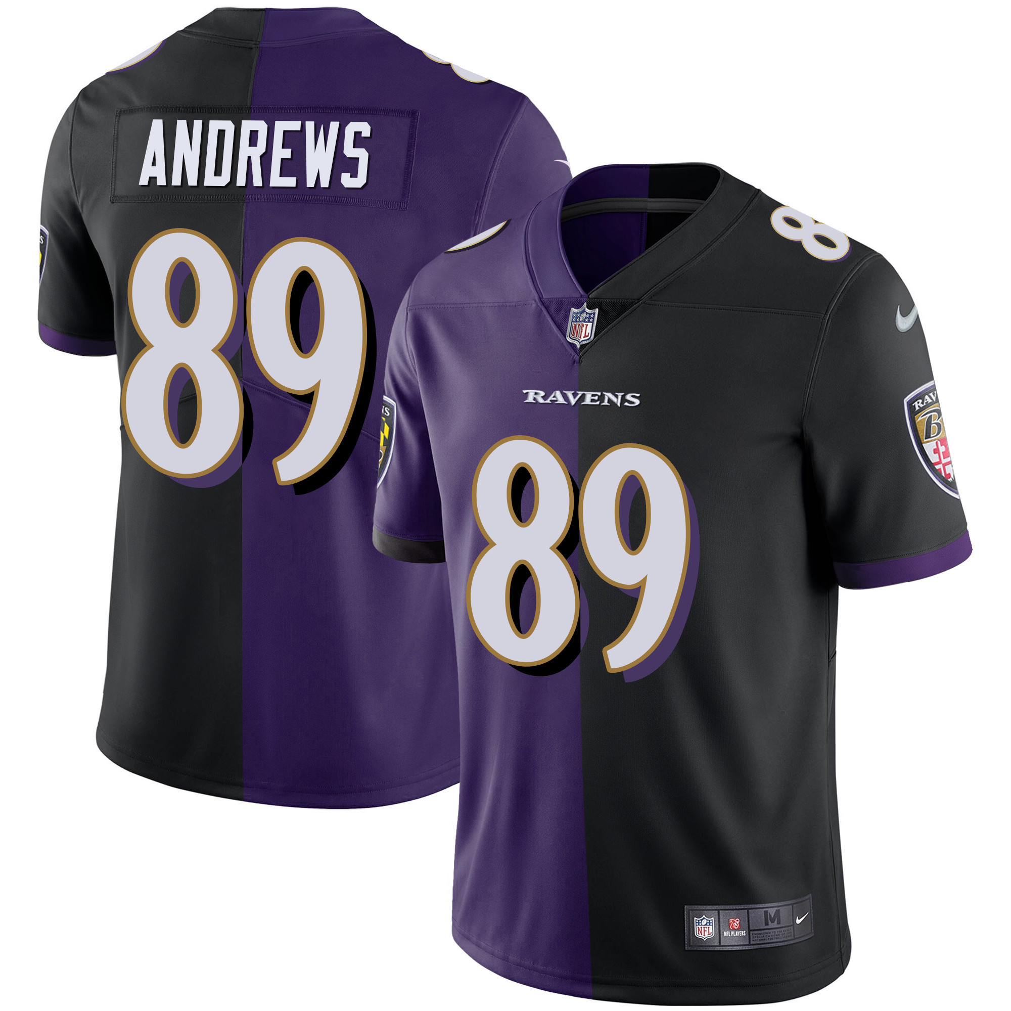Mark Andrews Baltimore Ravens Split Vapor  Jersey All Stitched