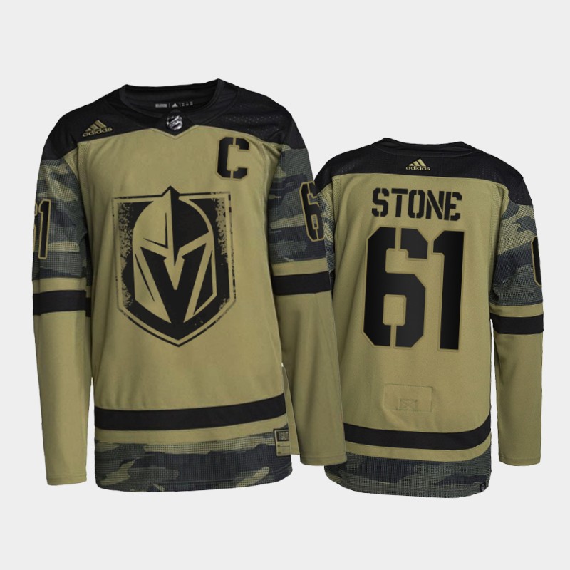 Mark Stone Vegas Golden Knights Military Appreciation Jersey Camo #61