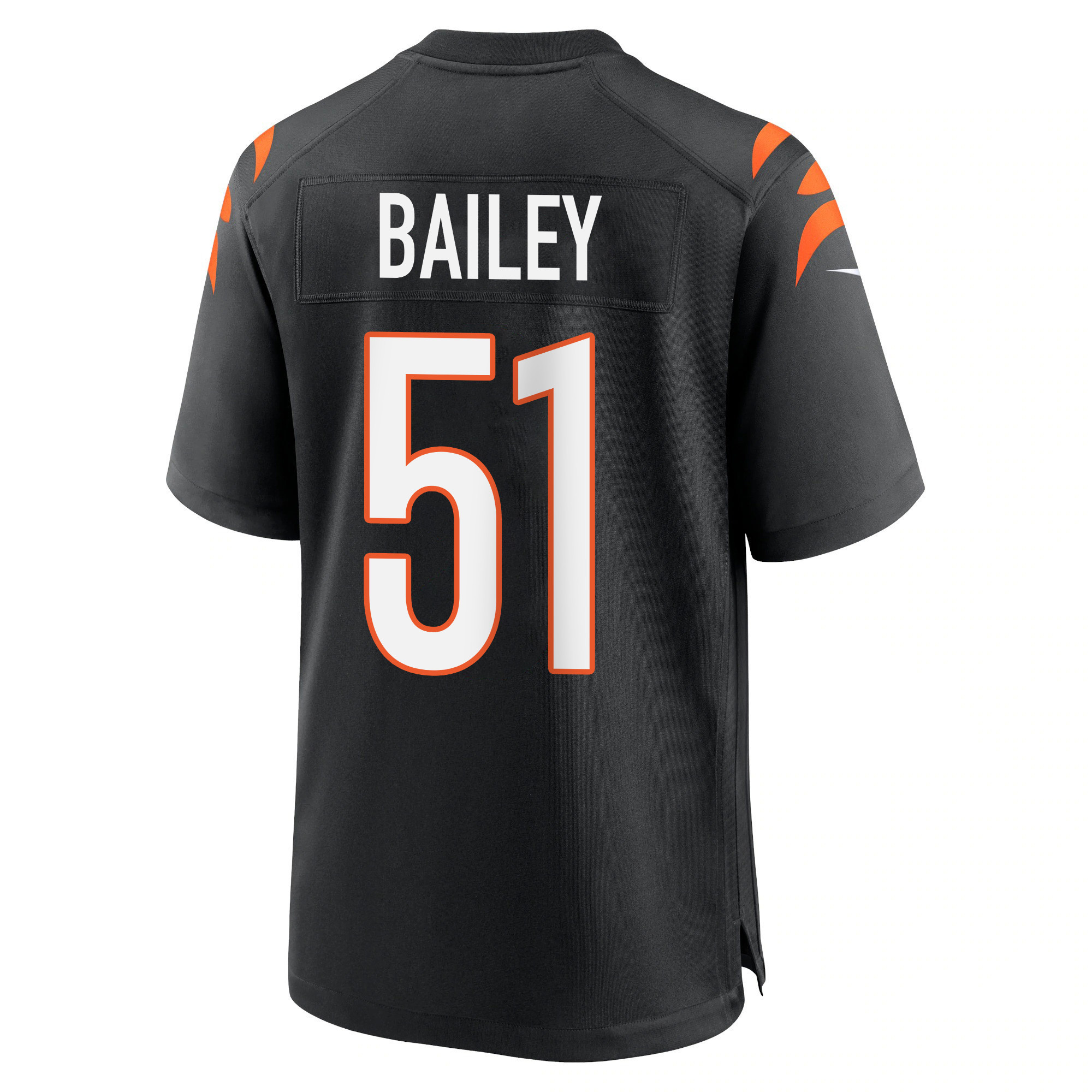 Markus Bailey 51 Cincinnati Bengals Super Bowl LVII Champions Men Game Stitched Jersey – Black
