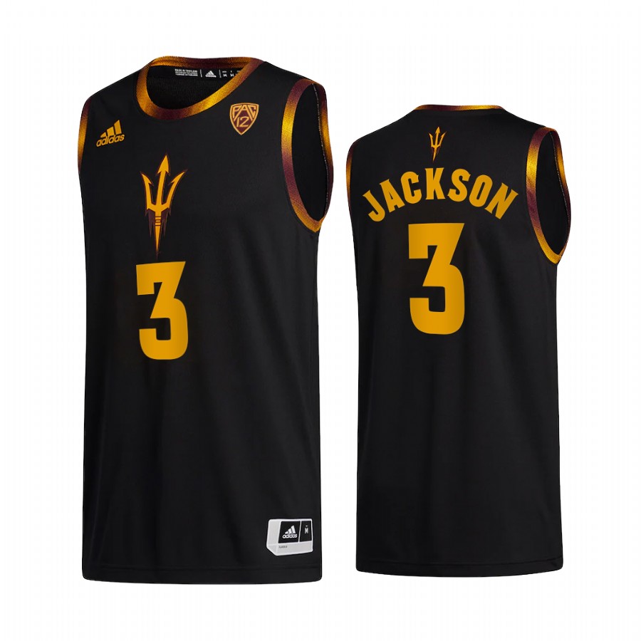 Marreon Jackson Arizona State Sun Devils Black Jersey College